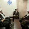 دیدار اعضای دفتر مطالعات اسلامی پژوهشگاه فضای مجازی با رئیس بنیاد فقهی مدیریت اسلامی