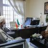 دیدار اعضای دفتر مطالعات اسلامی پژوهشگاه فضای مجازی با آیت الله مبلغی